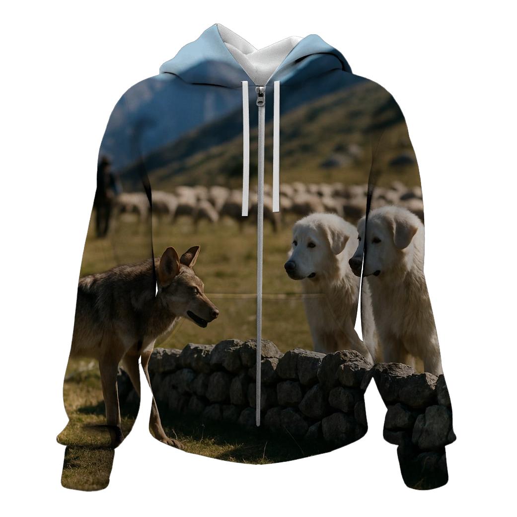 Livestock Guard Dogs Standoff heavyweight hoodies