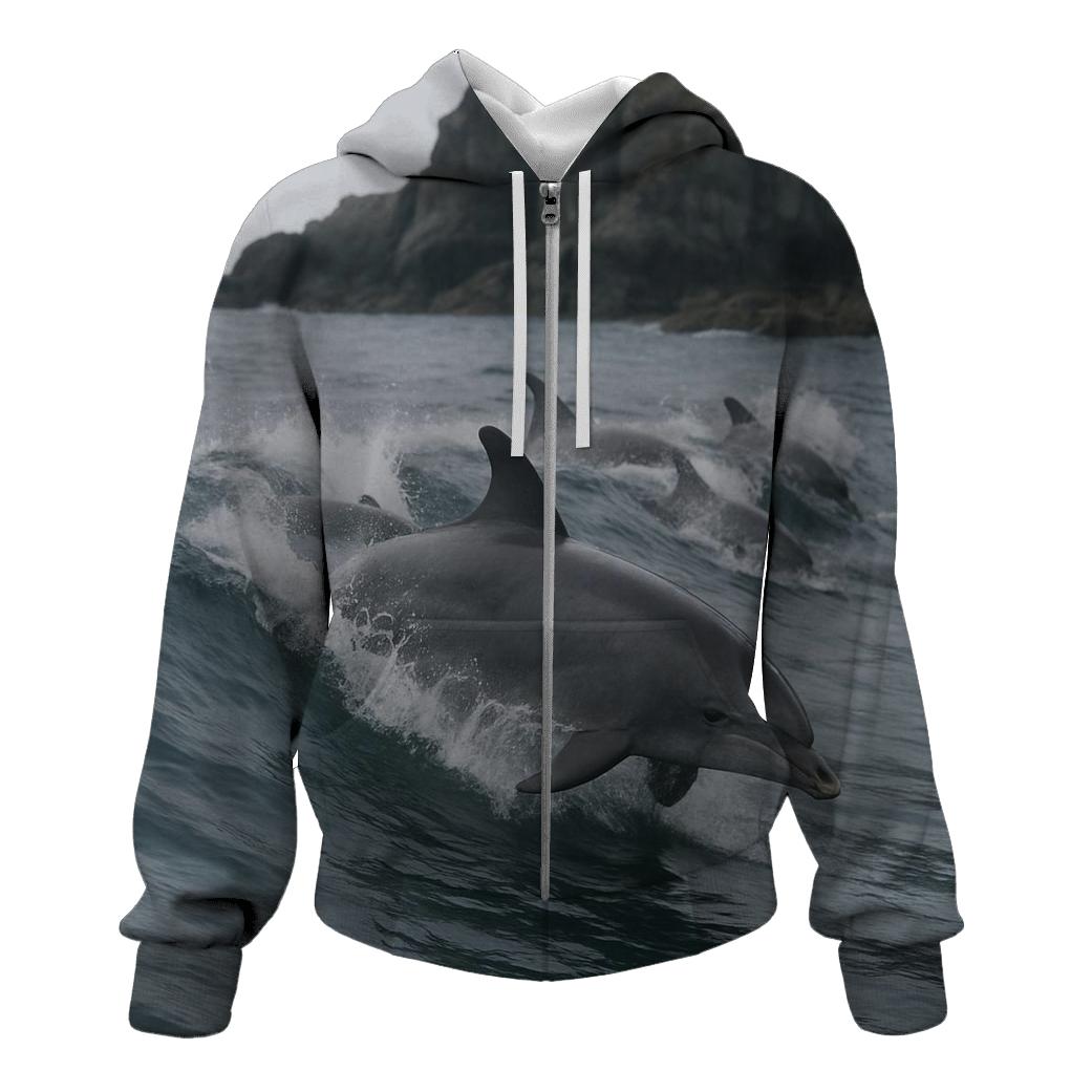 Rocky Shoal Surge Bottlenose Dolphins hoodie styles