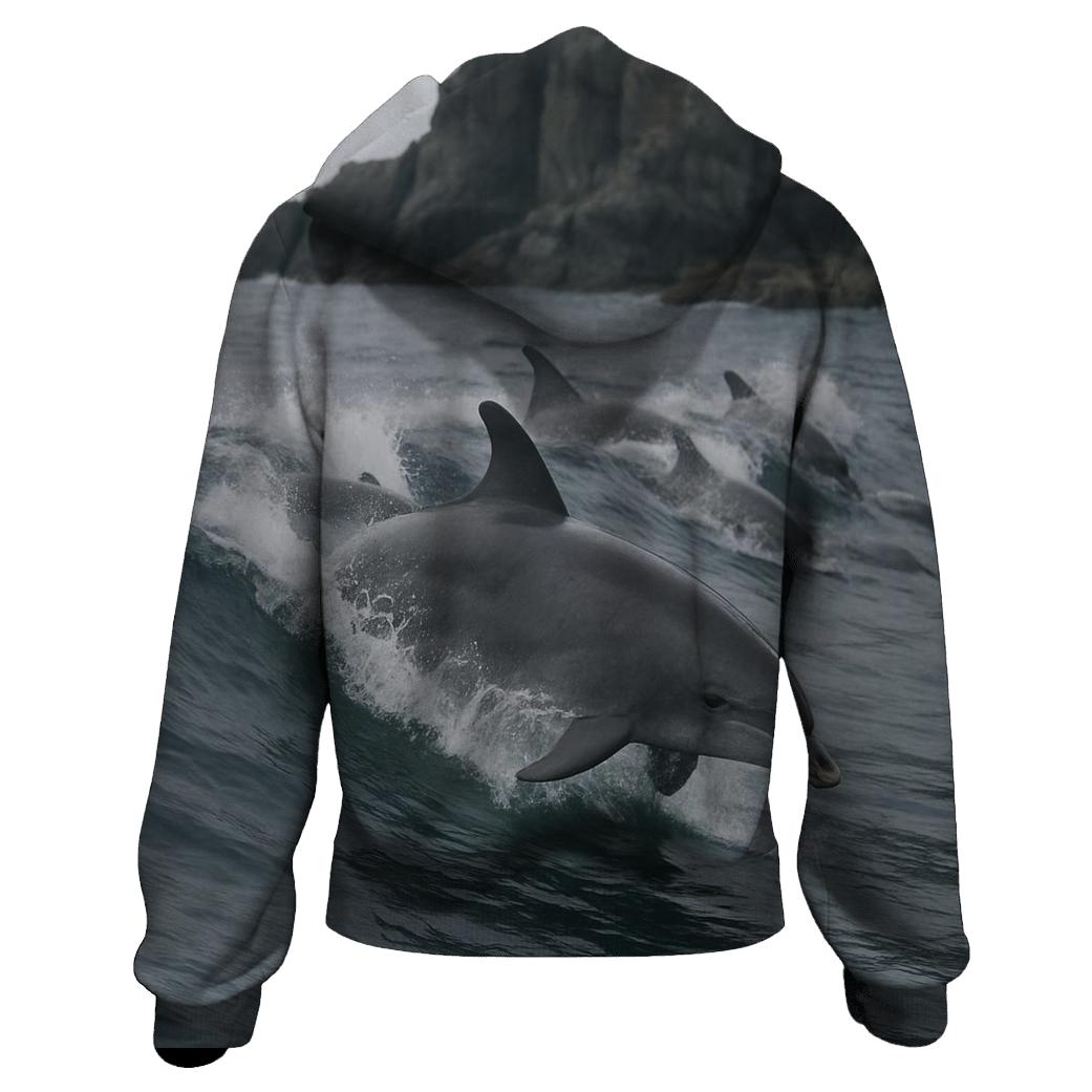 Rocky Shoal Surge Bottlenose Dolphins hoodie styles