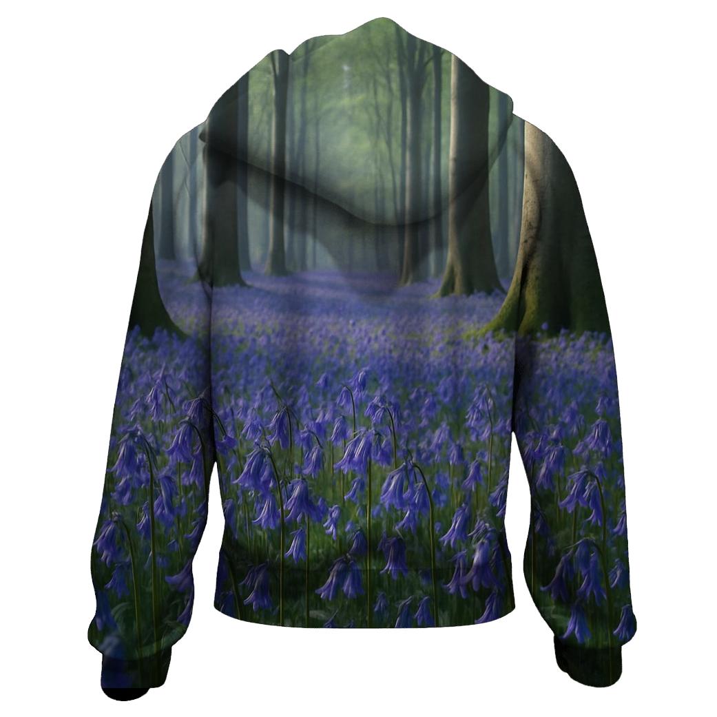 Bluebells In An Ancient Beechwood hoodie designs