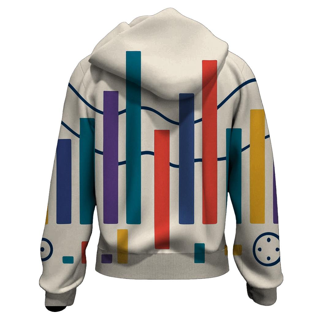 Analog Stereo Waves hoodie styles