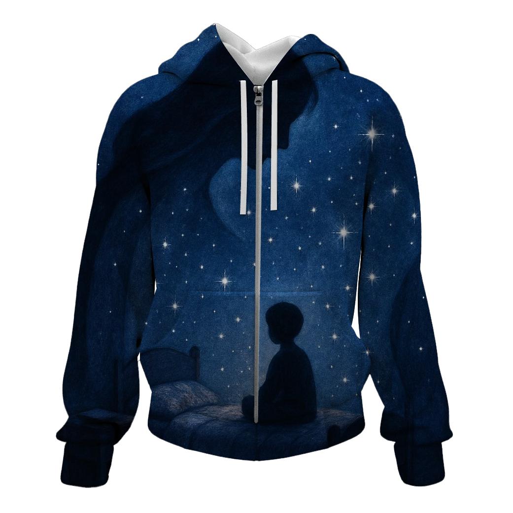 The Space She Held For My Dreams To Grow printed hoodies