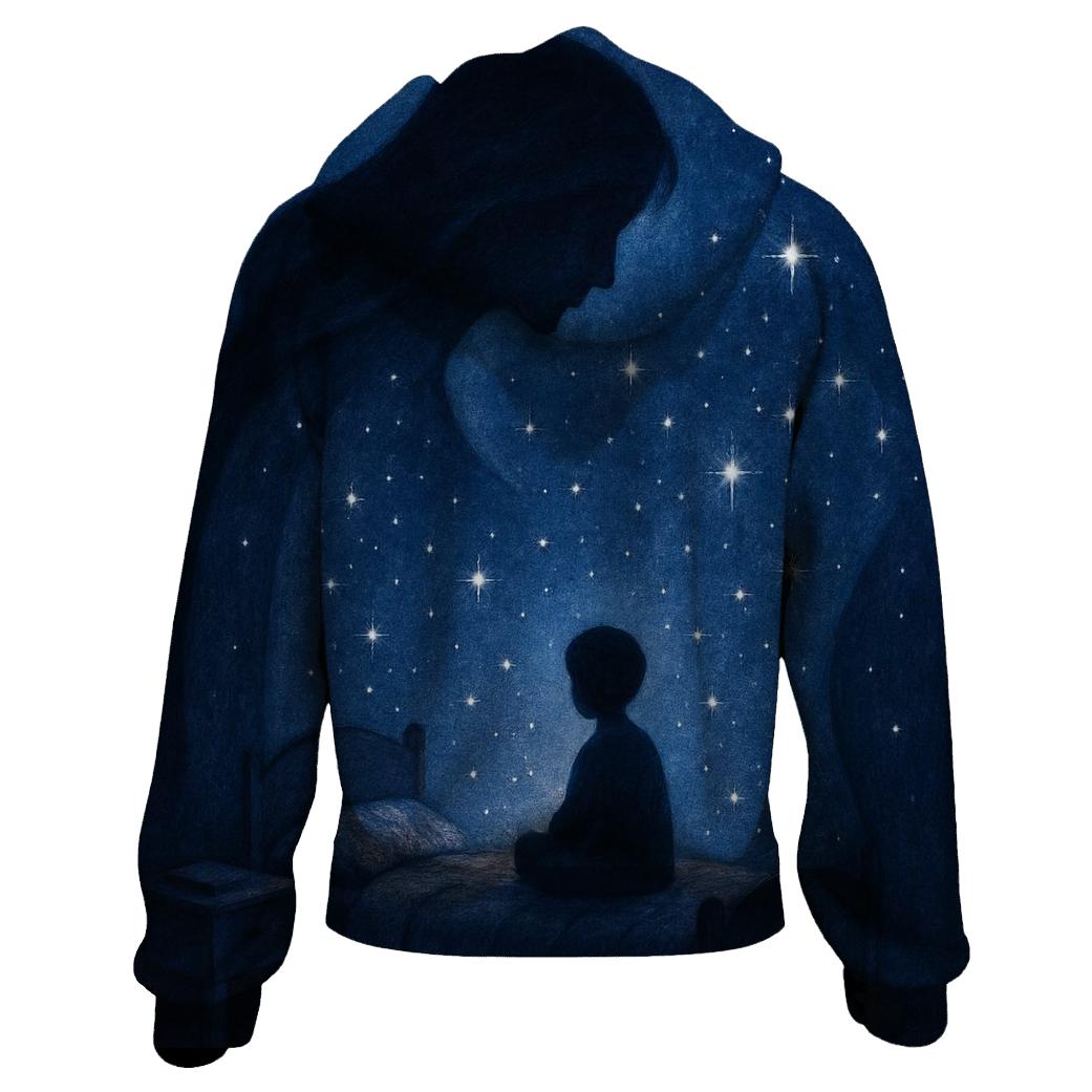 The Space She Held For My Dreams To Grow printed hoodies