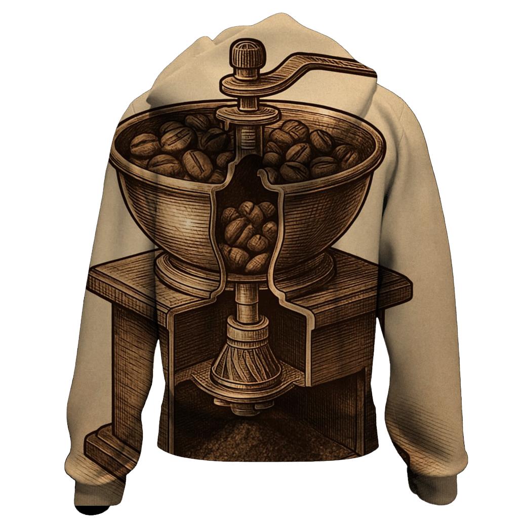 Vintage Mill Cross Section lightweight hoodies