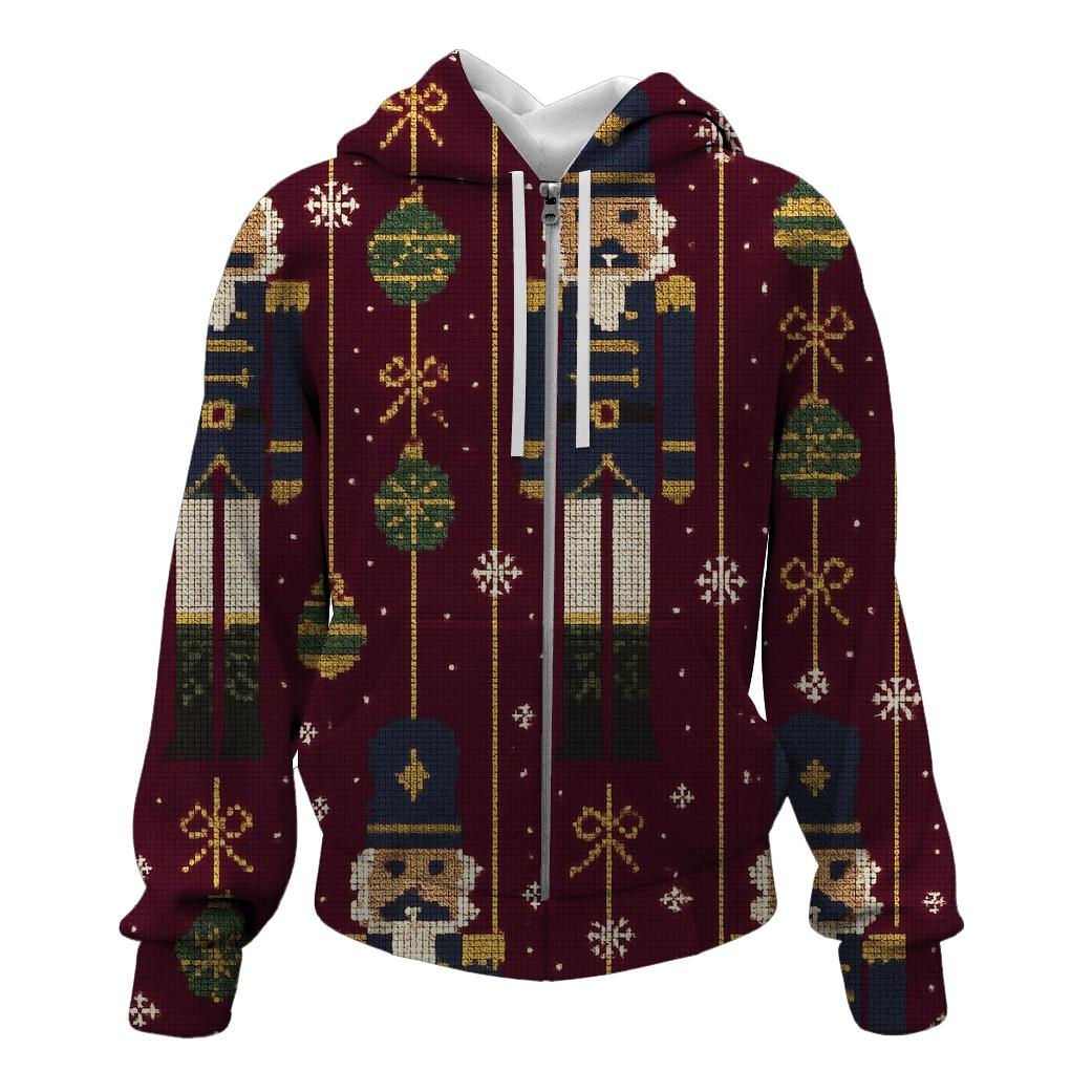 Nutcracker Curtain Panel Design lightweight hoodies