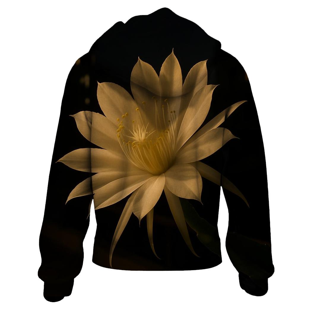 Night Blooming Cereus On A City Rooftop hoodies fashion