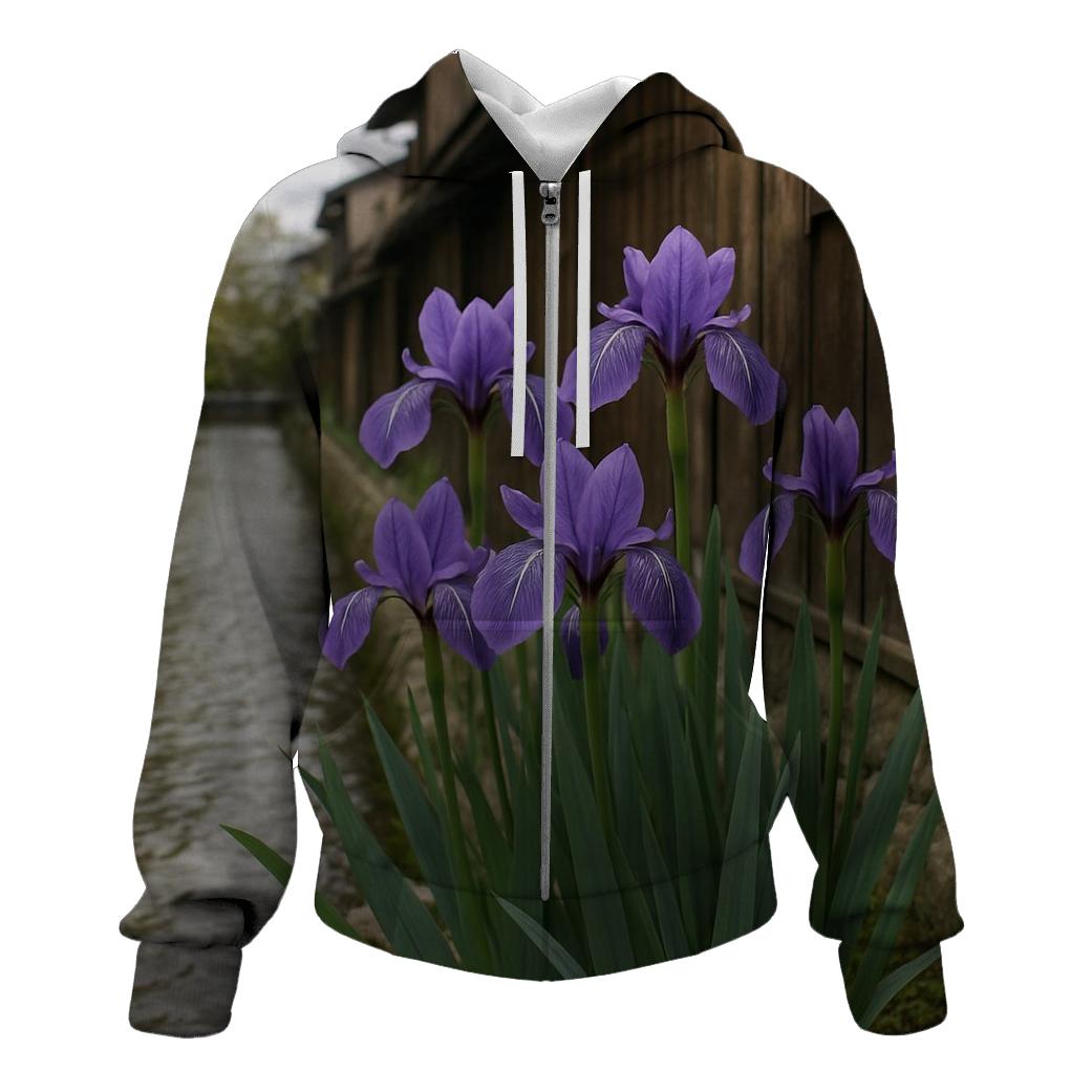 Iris By The Kyoto Canal hoodie trends