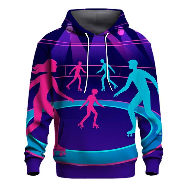 Neon Roller Rink Echo hoodie designs