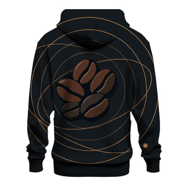 Bean Orbit Rings zip-up hoodies