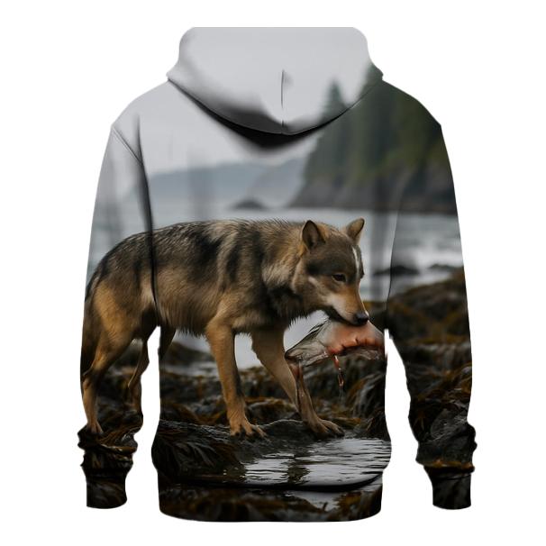 Coastal Kelp Forest Scavenger printed hoodies