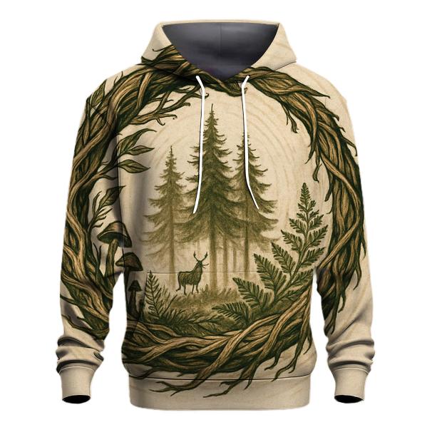 Forest Spirit Ouroboros hoodie trends