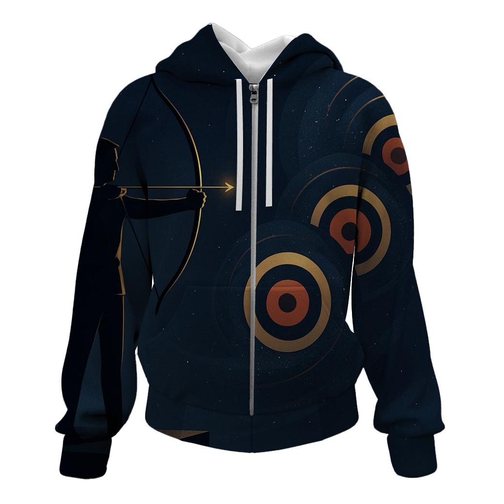 Cosmic Archery Range custom hoodies
