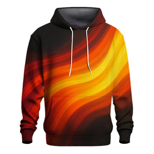 Solar Flare Gradient Waves hoodie trends