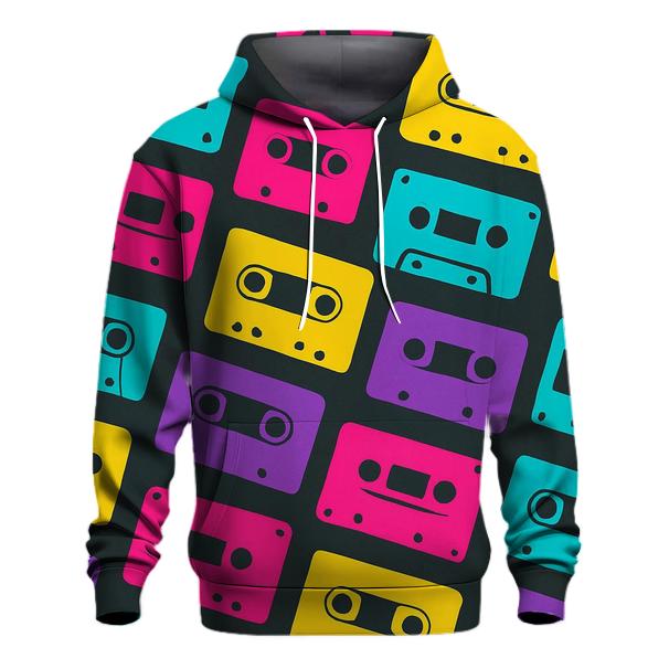 Cassette Neon Mosaic hoodie styles