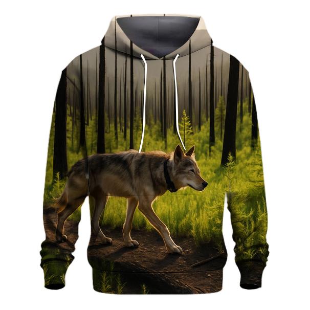 Forest Fire Regrowth Territory Patrol pullover hoodies