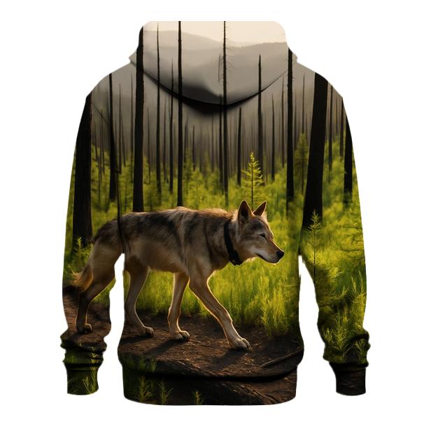 Forest Fire Regrowth Territory Patrol pullover hoodies