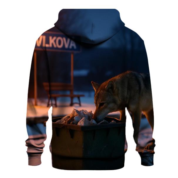 Railway Station Garbage Scavenger custom hoodies