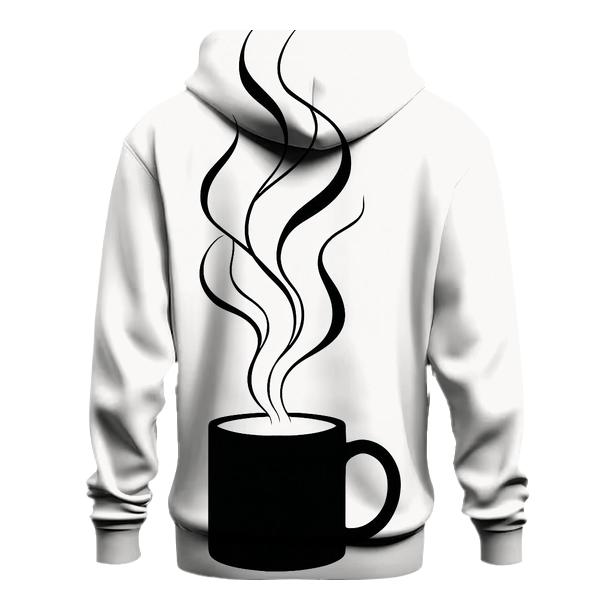 Steam Ribbon Silhouette designer hoodies