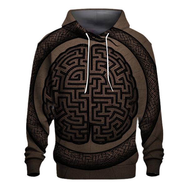 Labyrinth Mind Ouroboros pullover hoodies