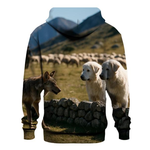 Livestock Guard Dogs Standoff lightweight hoodies