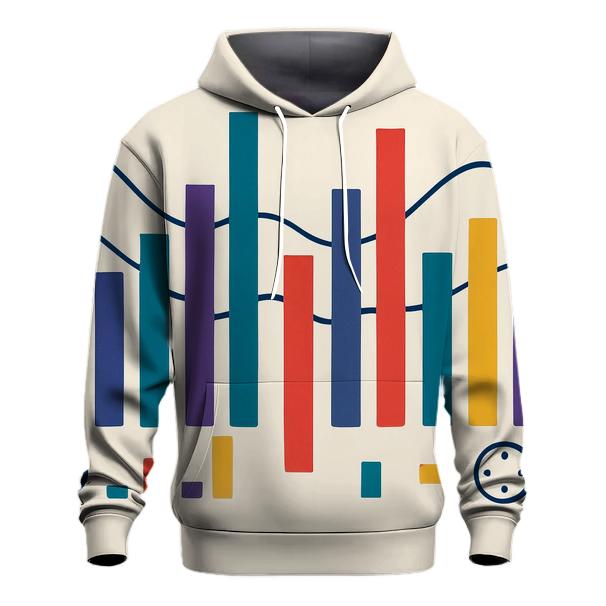 Analog Stereo Waves lightweight hoodies