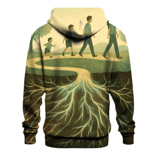 Roots Of Her Love Beneath Every Step I Take premium hoodies