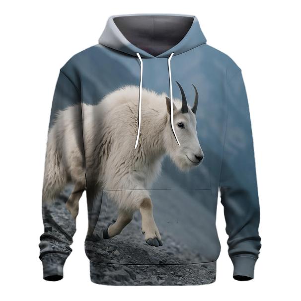 Alpine Scree Sprint Mountain Goat zip-up hoodies