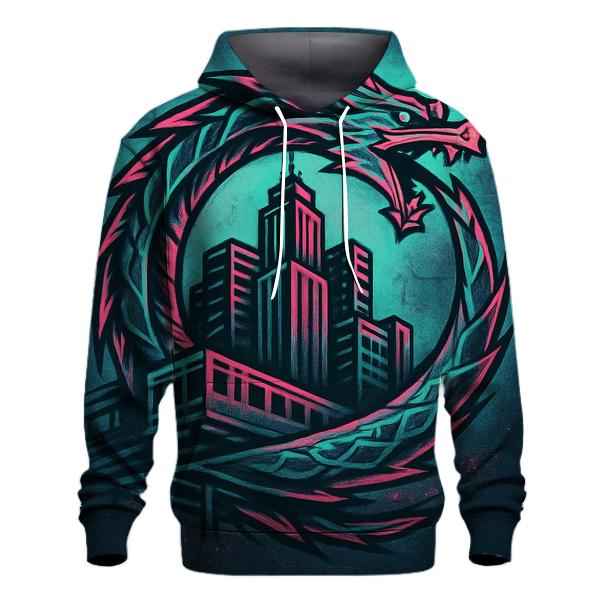Urban Neon Ouroboros premium hoodies