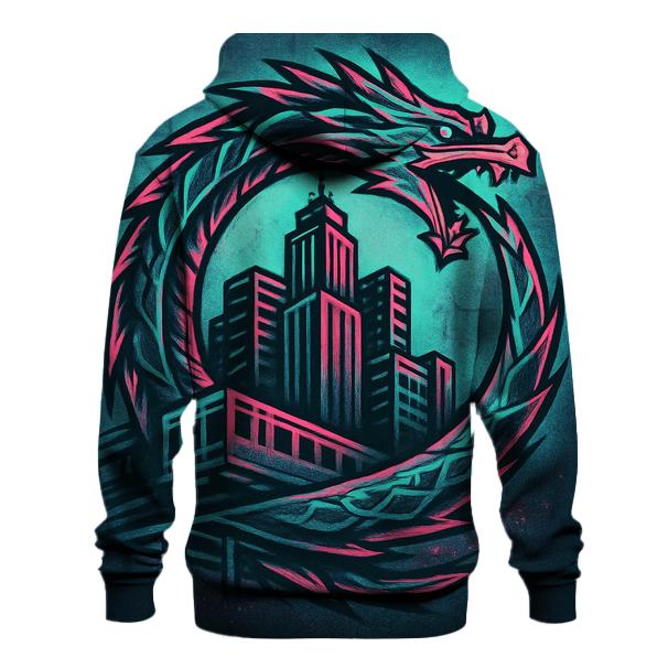 Urban Neon Ouroboros premium hoodies