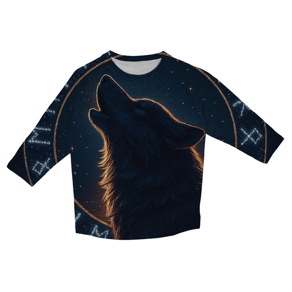 Galactic Rune Howler custom 3/4 sleeve shirts