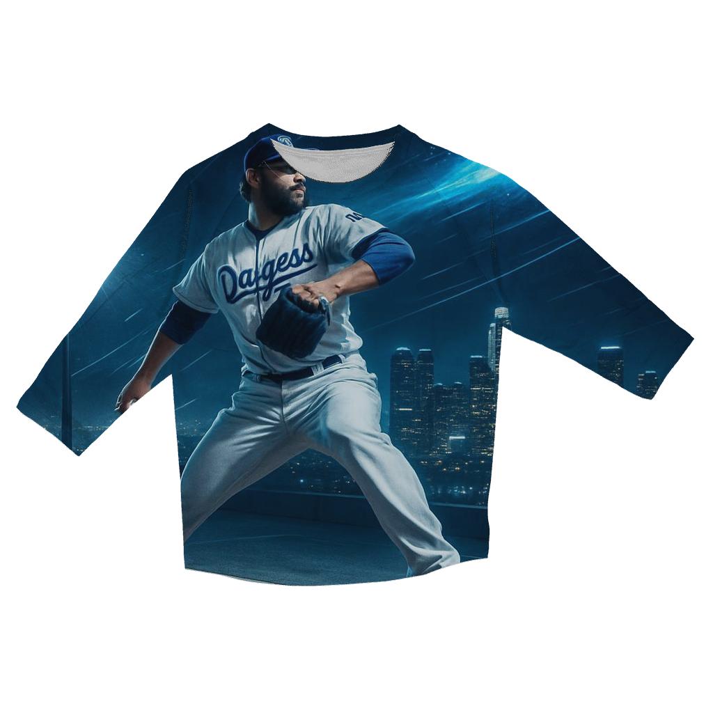 Skyline Fastball Surge cotton quarter sleeve shirts