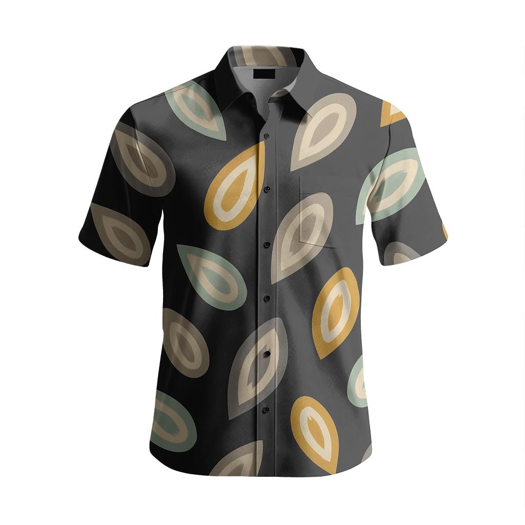 Asteroid Belt Scatter Ikat unique embroidered patterns