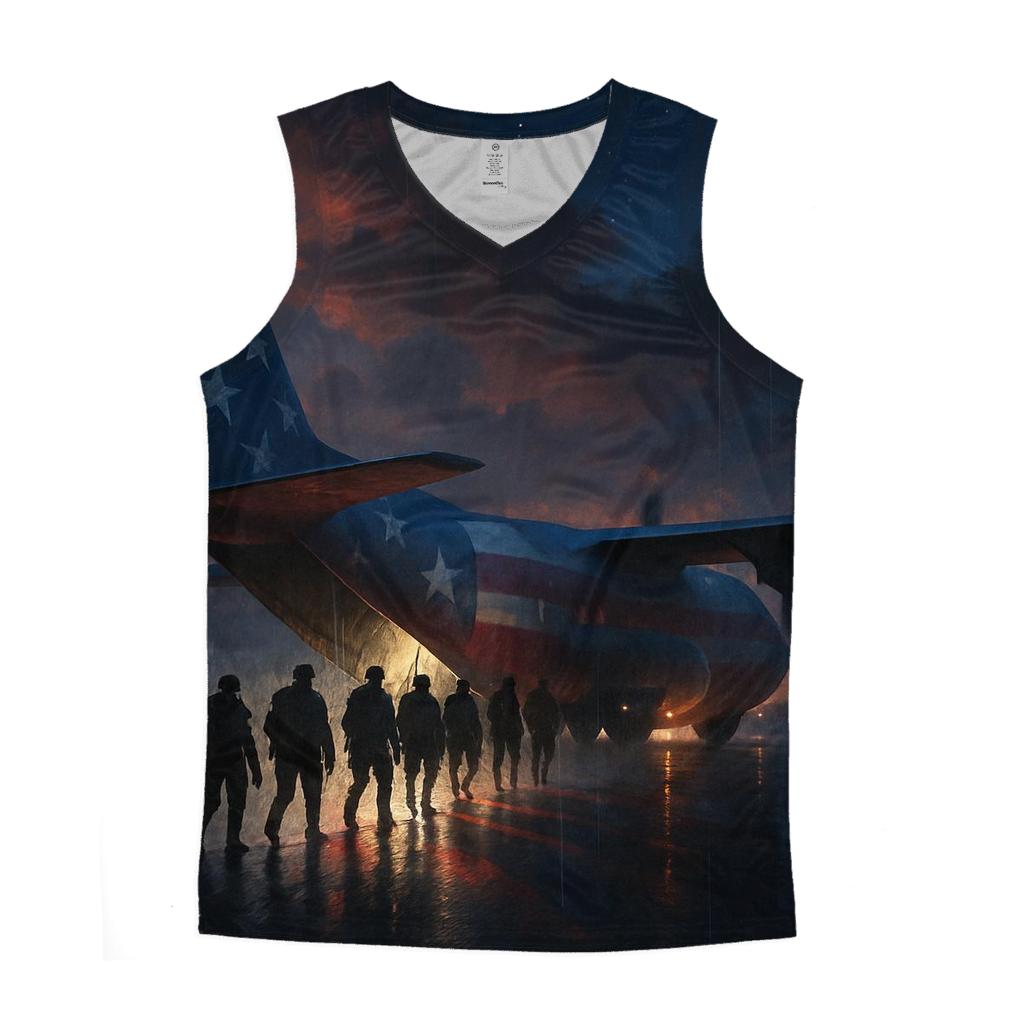 Freedom Line On The Runway casual summer tank tops