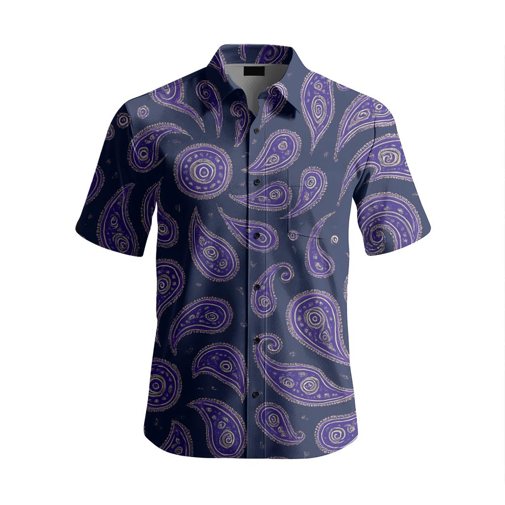 Spiral Galaxy Paisley Orbits unique embroidered patterns