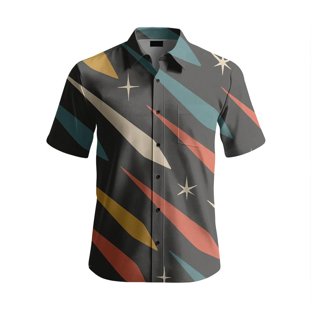 Meteor Shower Midcentury Scatter stylish threadwork shirts