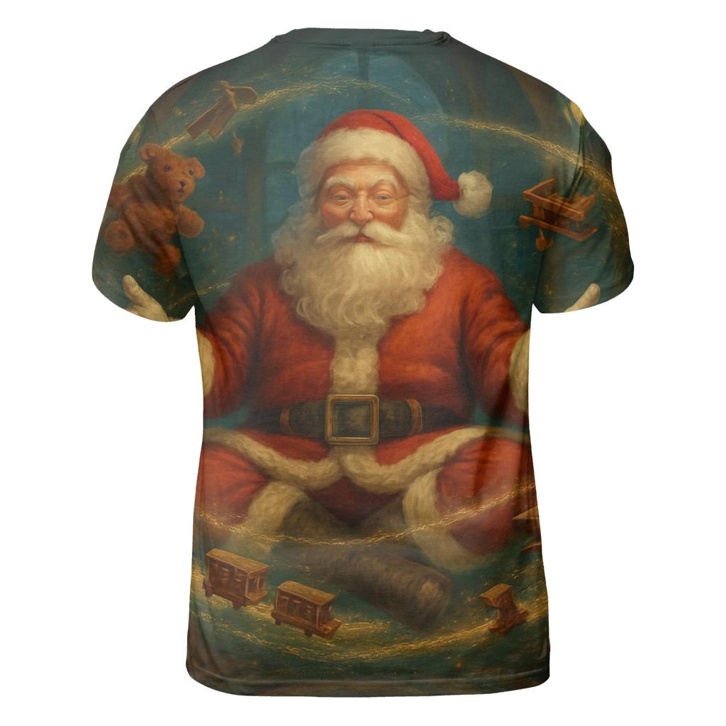 Workshop Dreamscape Santa statement graphic shirts