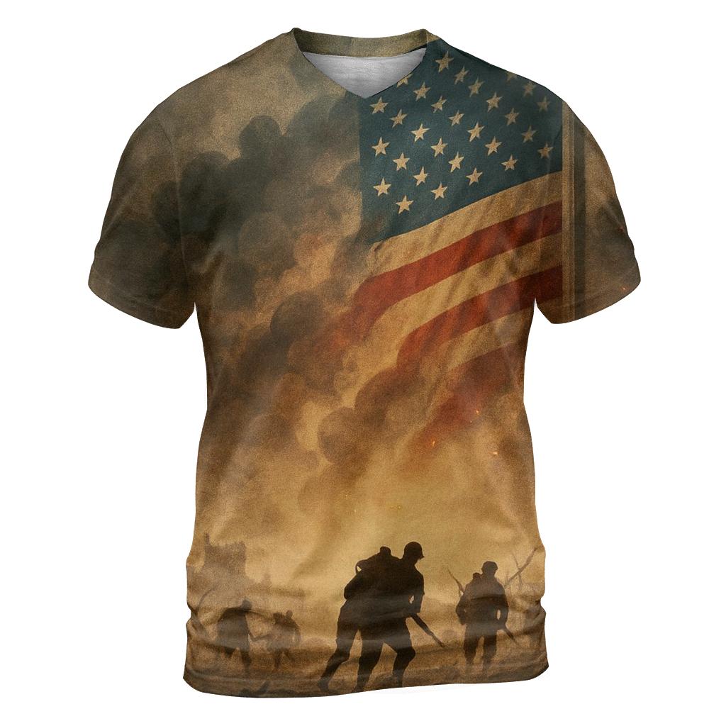 Rising From The Battlefield Ashes custom all-over print shirts
