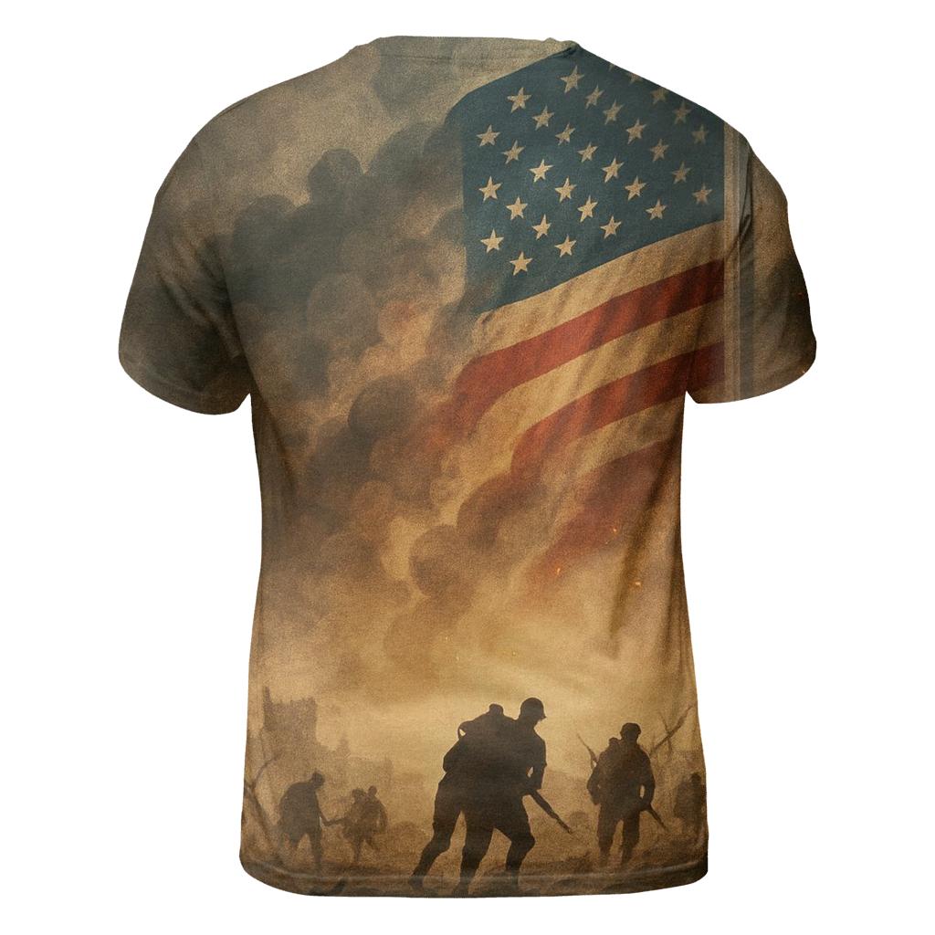 Rising From The Battlefield Ashes custom all-over print shirts
