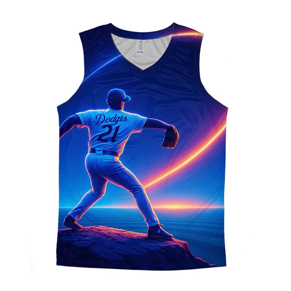 Celestial Curveball Horizon custom tank tops