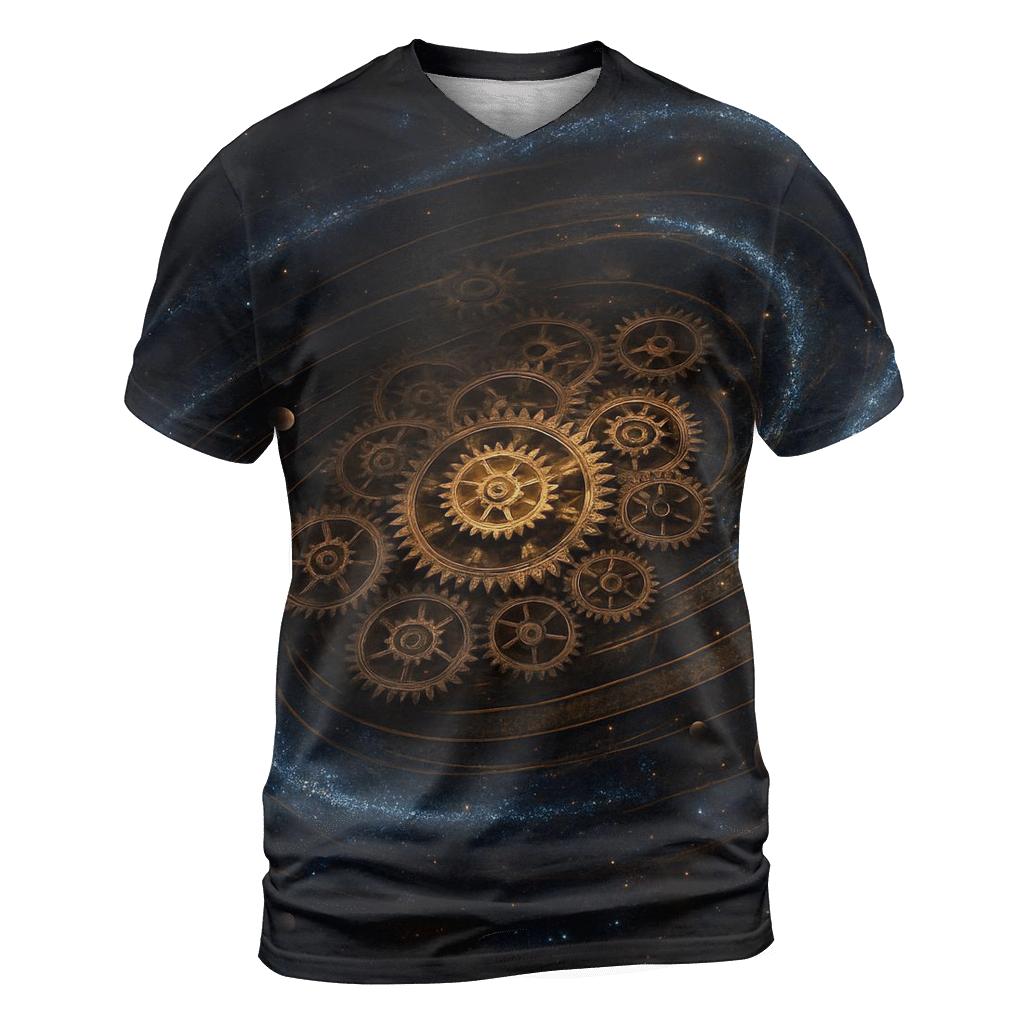 Clockwork Galaxy Core designer pattern shirts