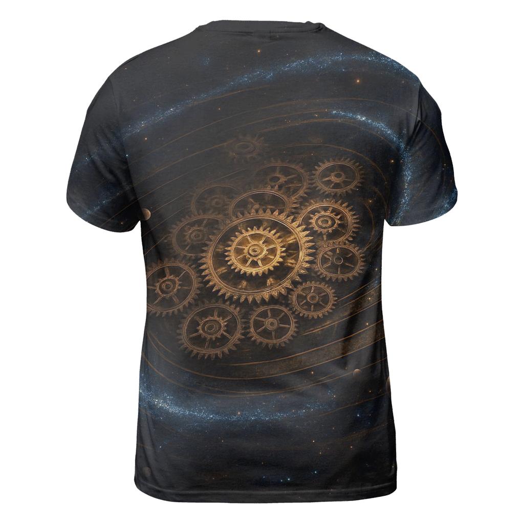 Clockwork Galaxy Core designer pattern shirts
