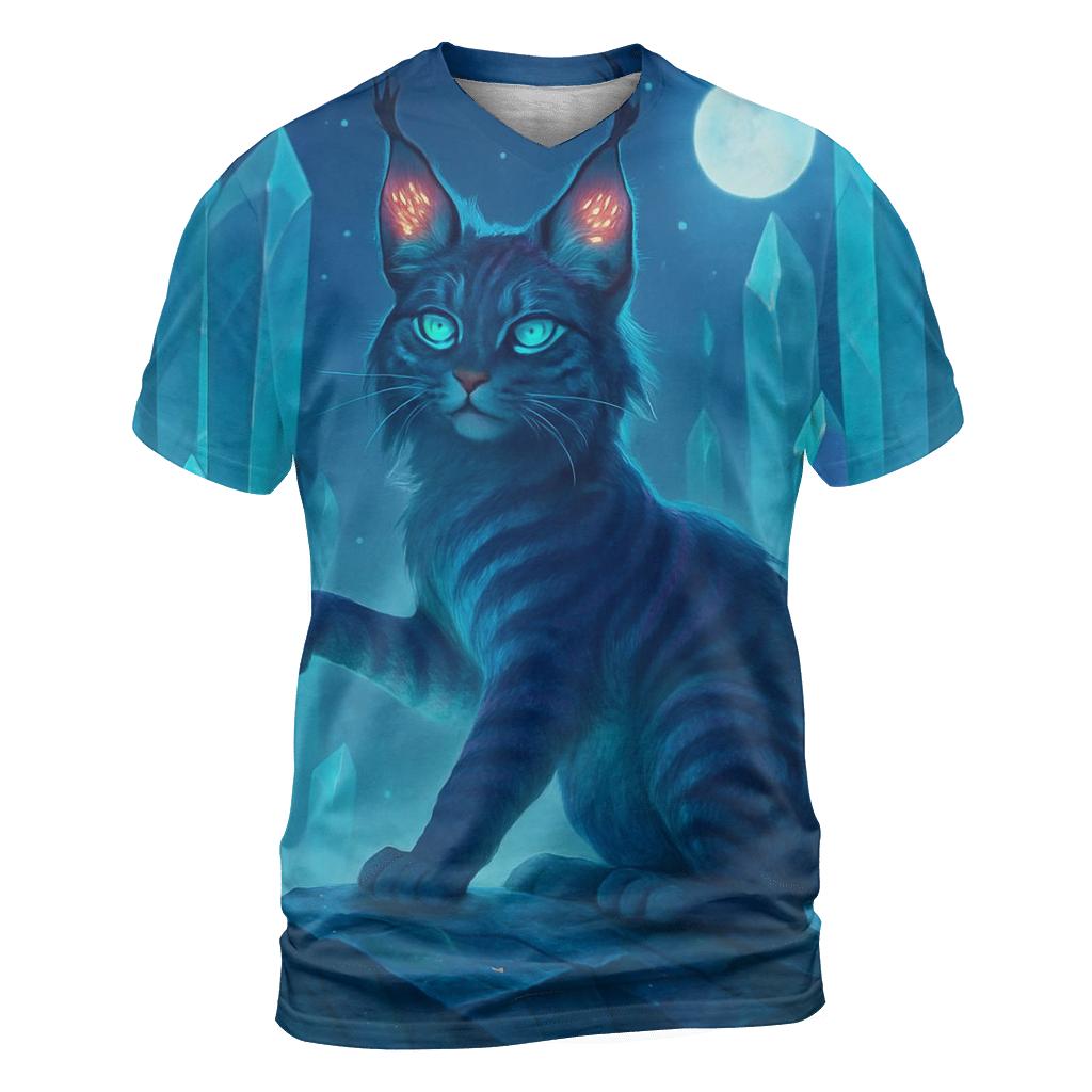 Crystal Forest Mystic Lynx personalized full print shirts