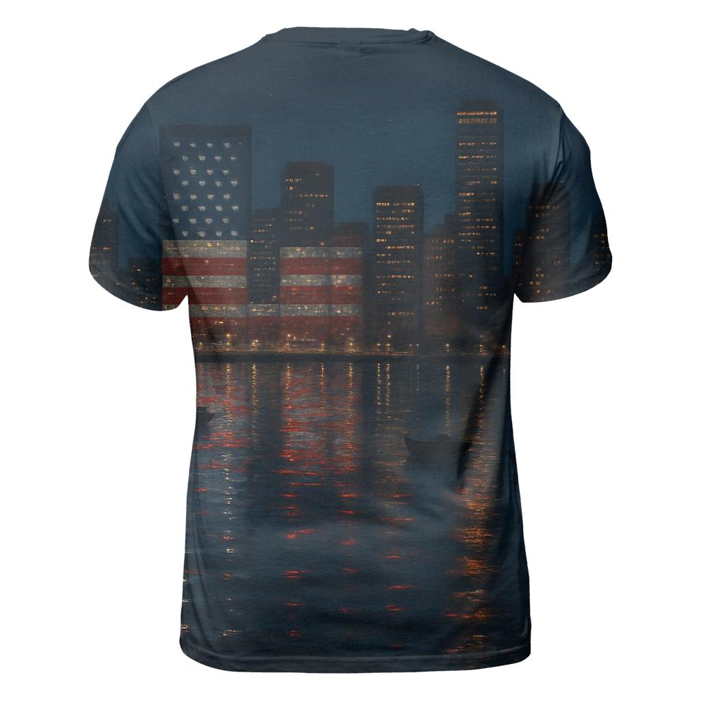 City Reflections Star Harbor vibrant all-over design tees