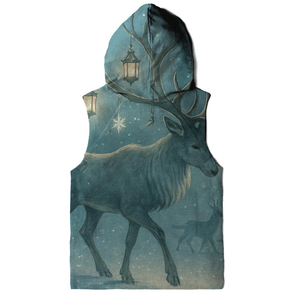 Reindeer Lantern Forest Procession hoodie styles