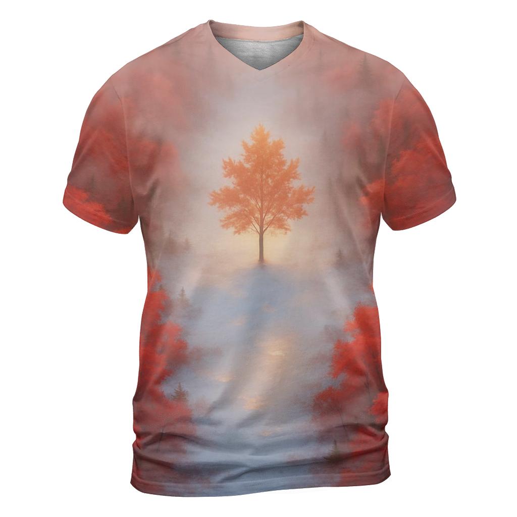 Canadian Forest Flag Canopy custom all-over print shirts