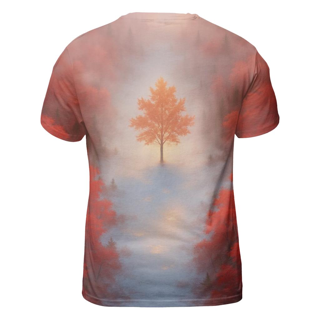 Canadian Forest Flag Canopy custom all-over print shirts