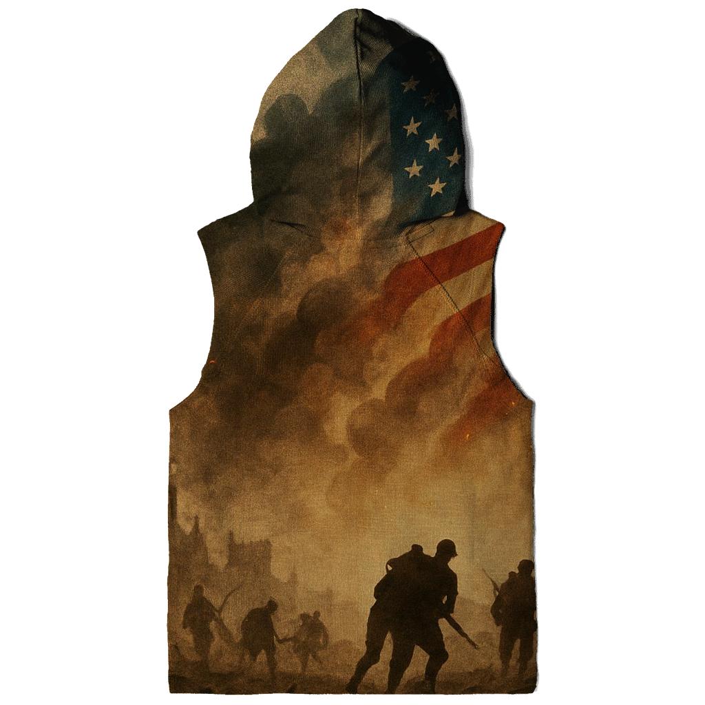 Rising From The Battlefield Ashes premium hoodies