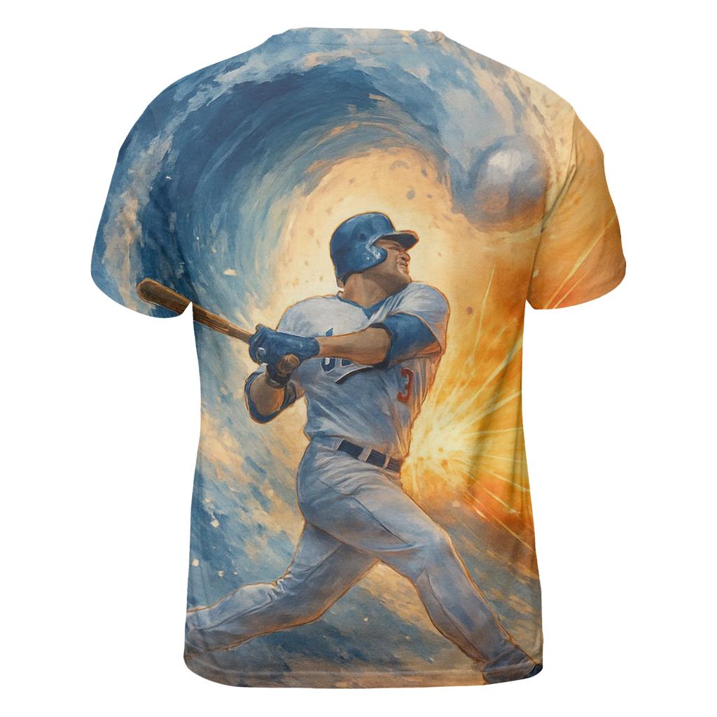 Pacific Wave Power Swing statement graphic shirts