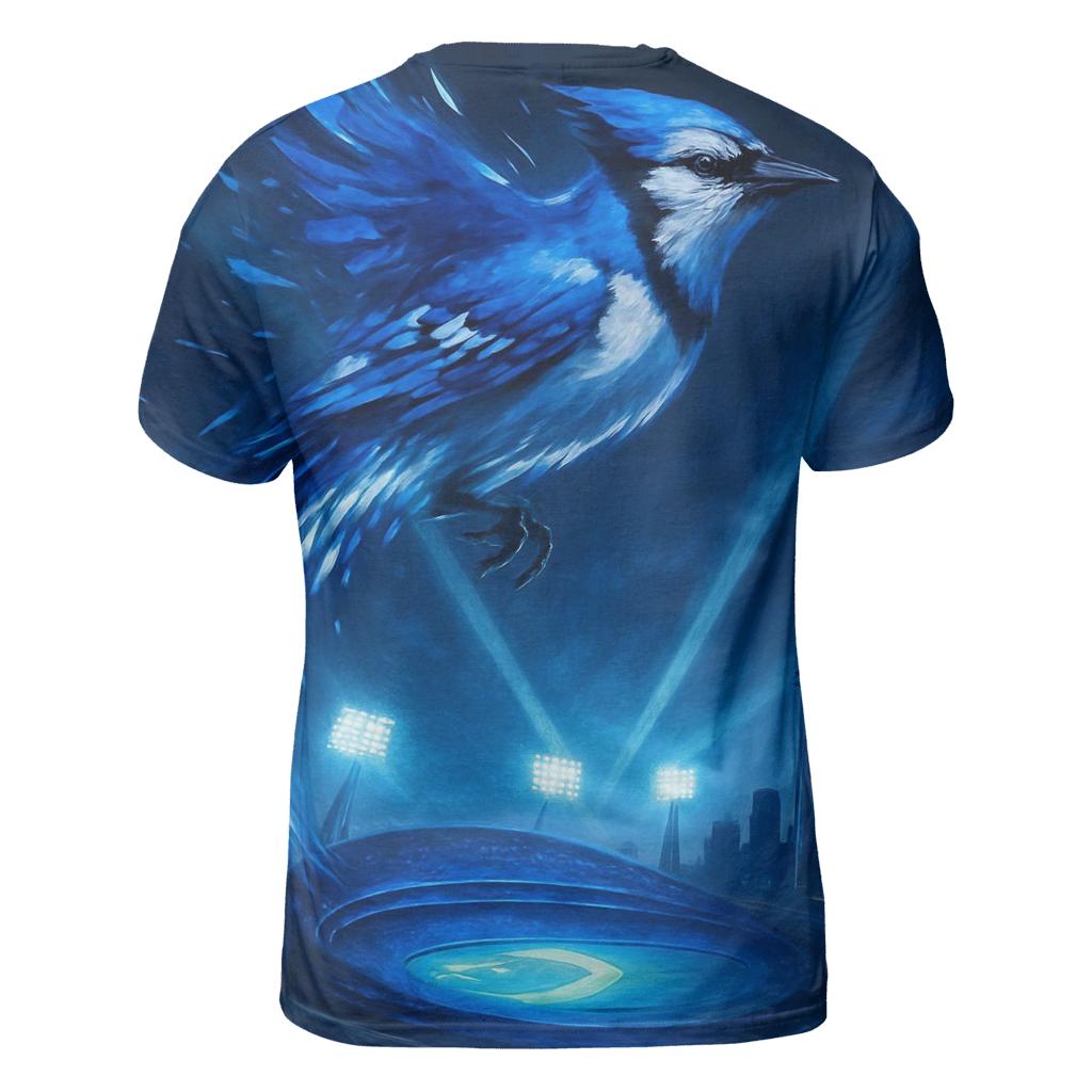 Skyline Surge Blue Jays Diamond Flight trendy printed shirt styles