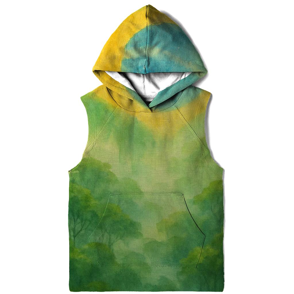 Brazilian Rainforest Flag Aurora printed hoodies